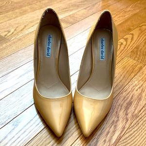 Charles David nude pumps